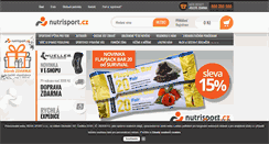 Desktop Screenshot of nutrisport.cz