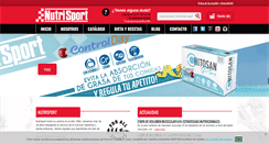 Desktop Screenshot of nutrisport.es