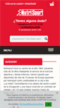 Mobile Screenshot of nutrisport.es
